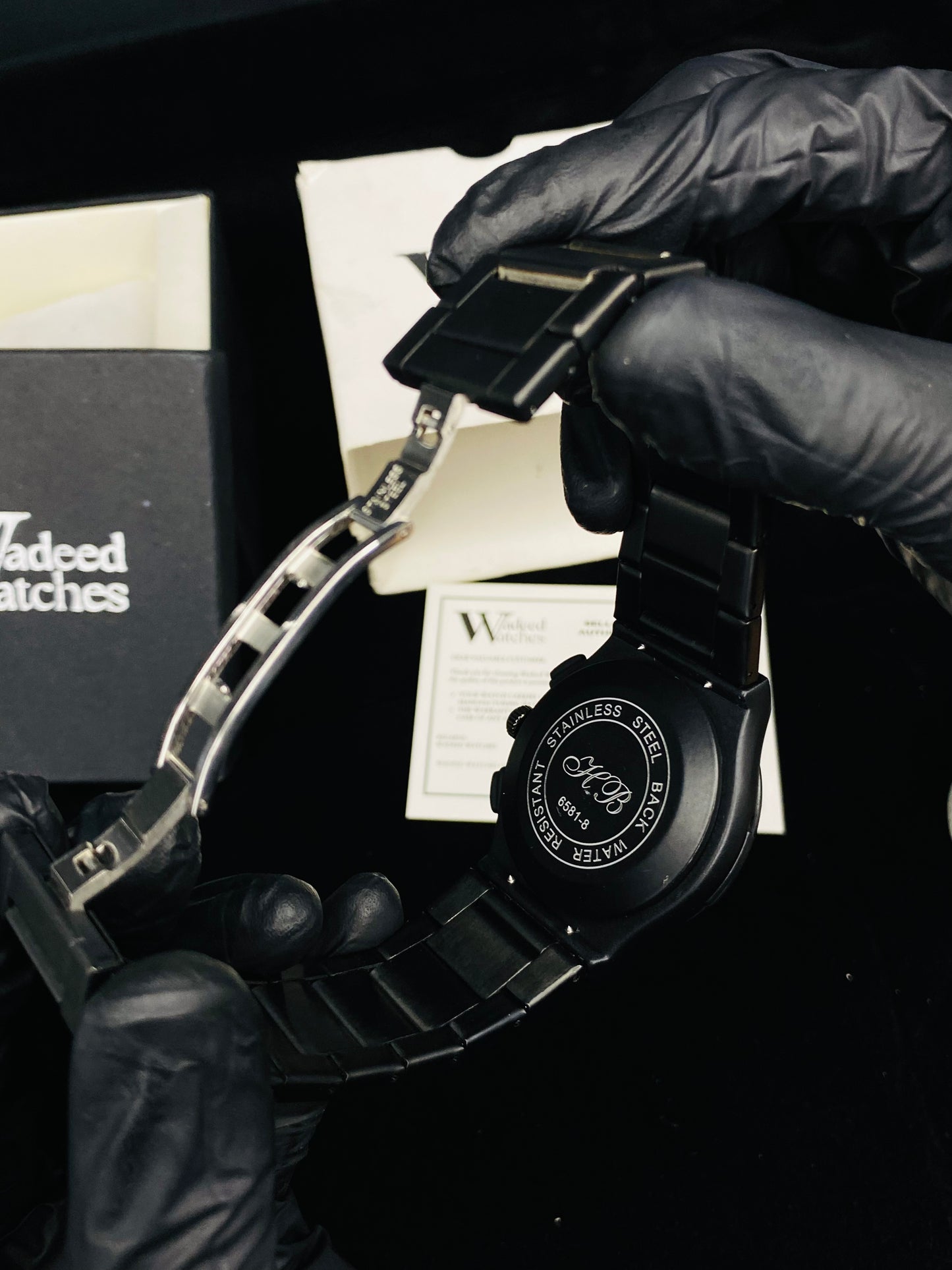 HB Classic Skeleton With Date(Full Black)
