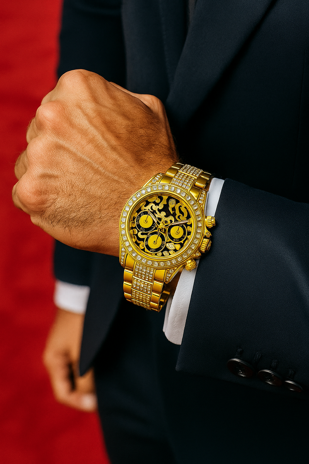 Tiger Chain Model (Gold)