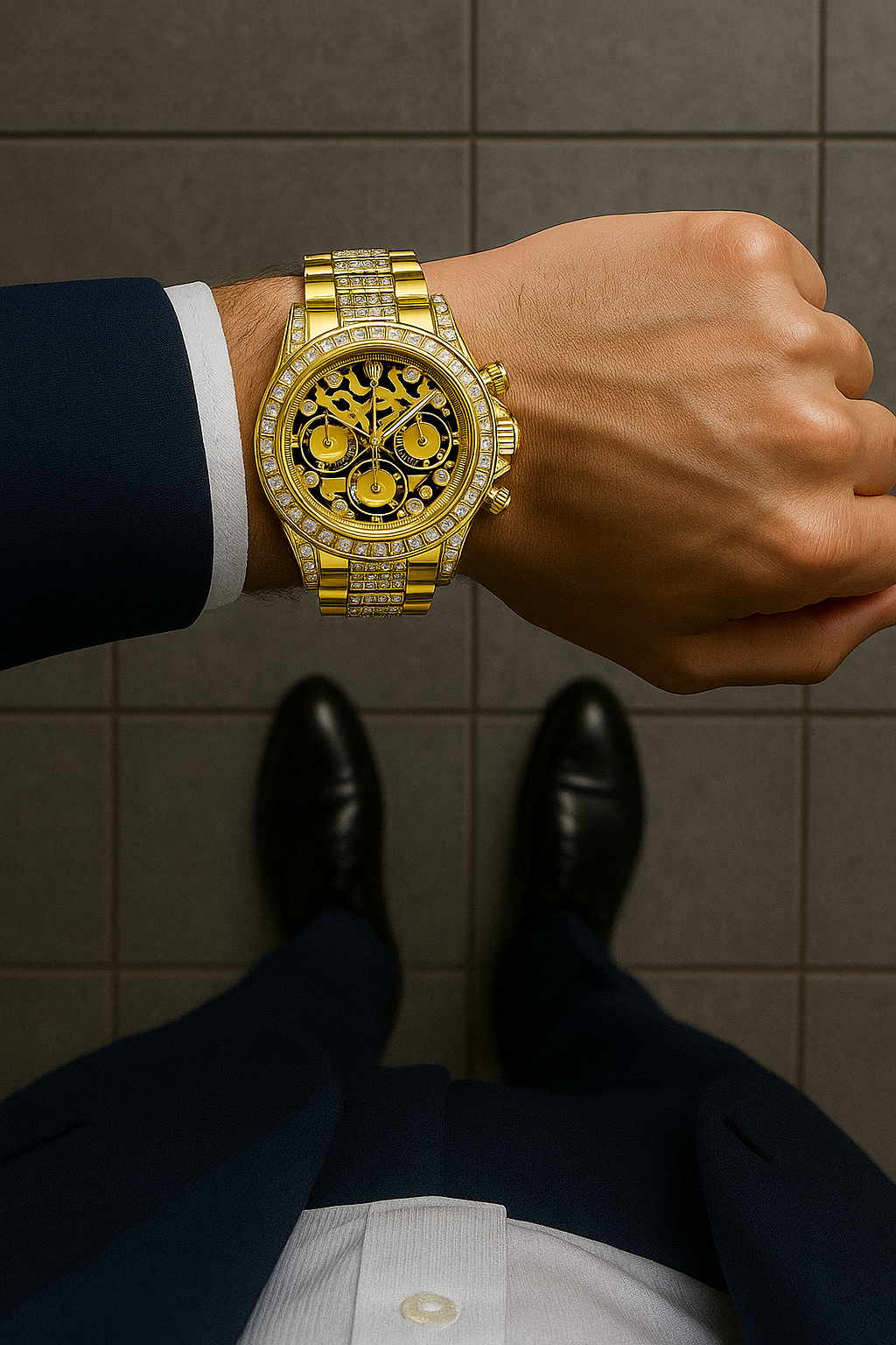 Tiger Chain Model (Gold)