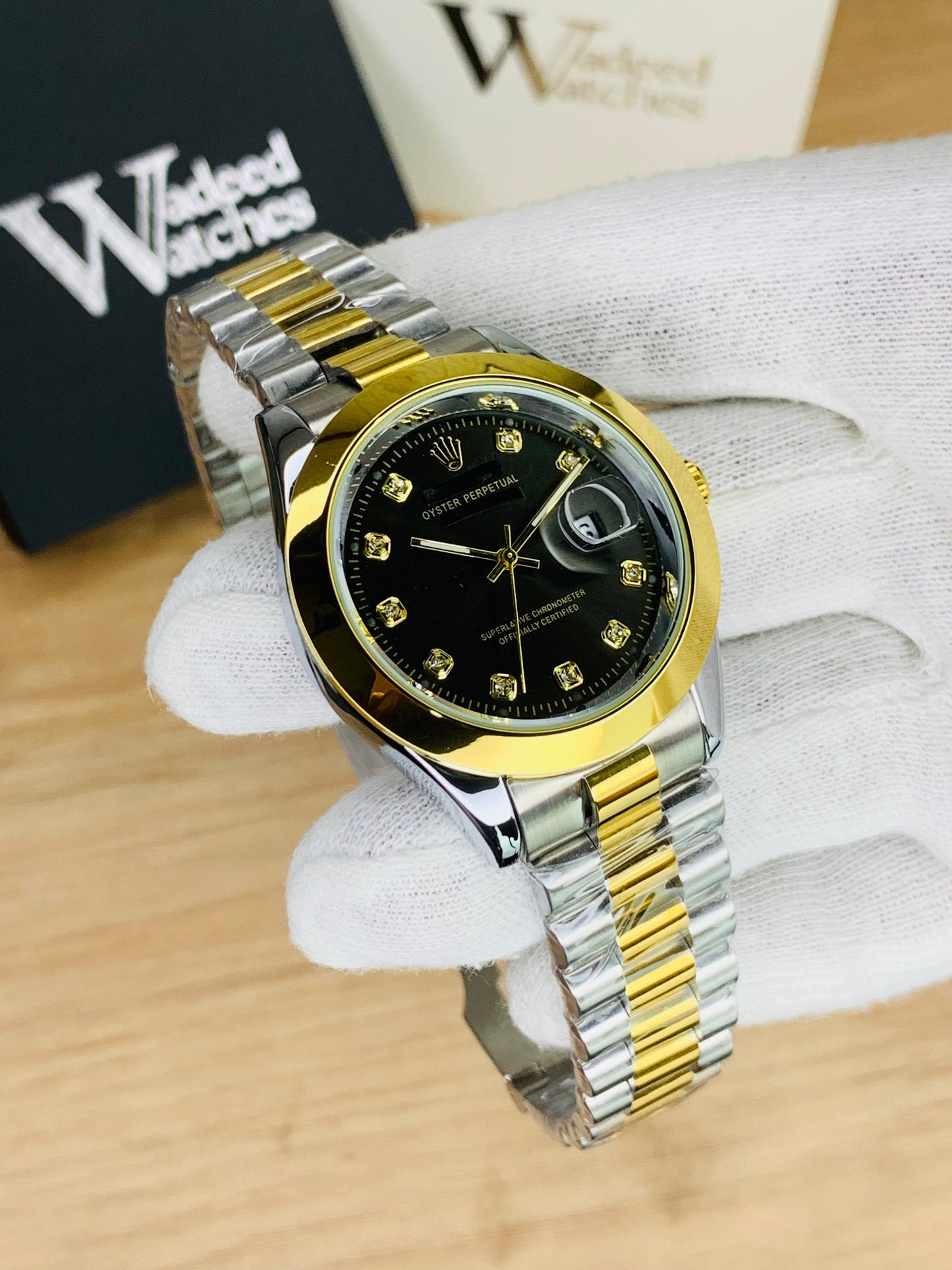 Regular Model Two Tone Black