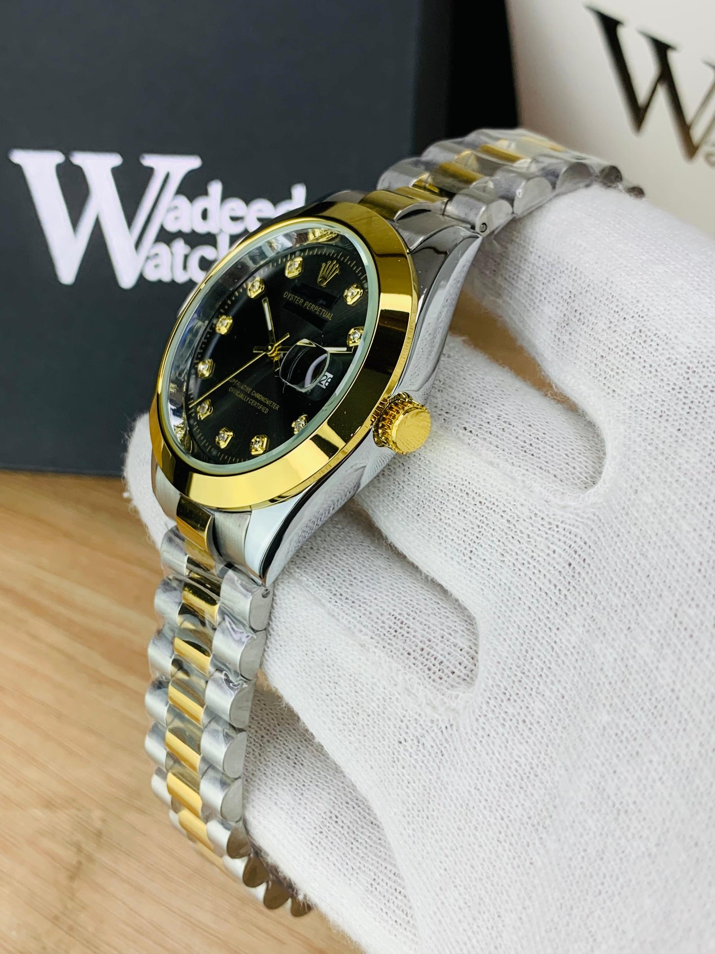 Regular Model Two Tone Black