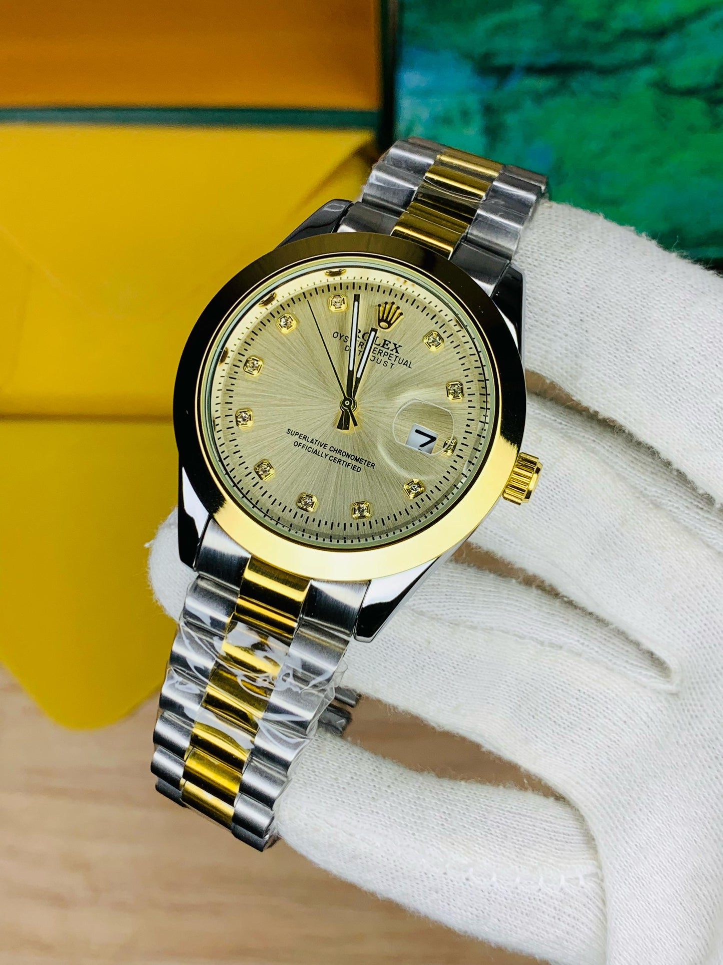 Regular Model Two Tone Gold
