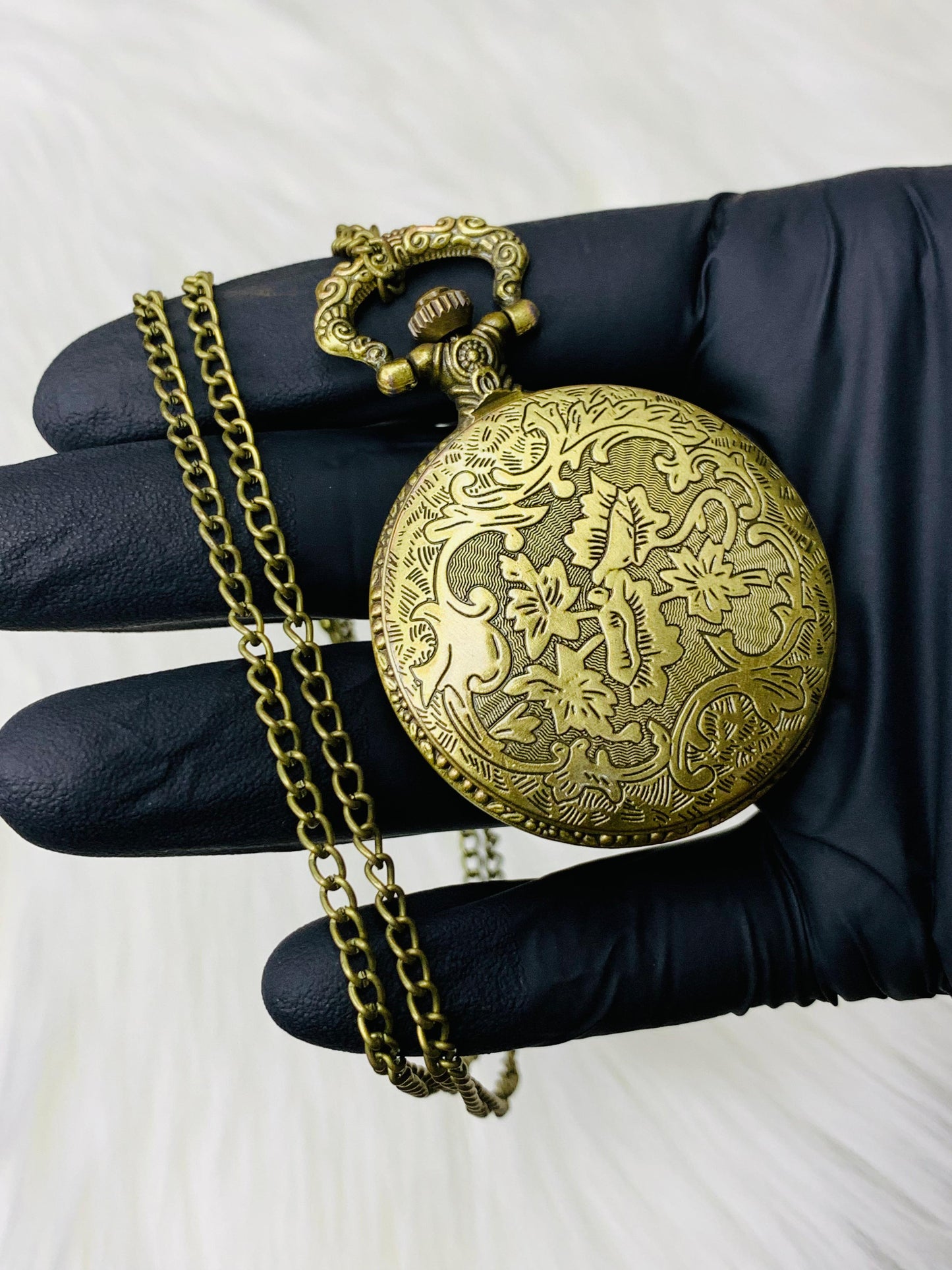 Vintage Pocket Islamic Watch (Copper)
