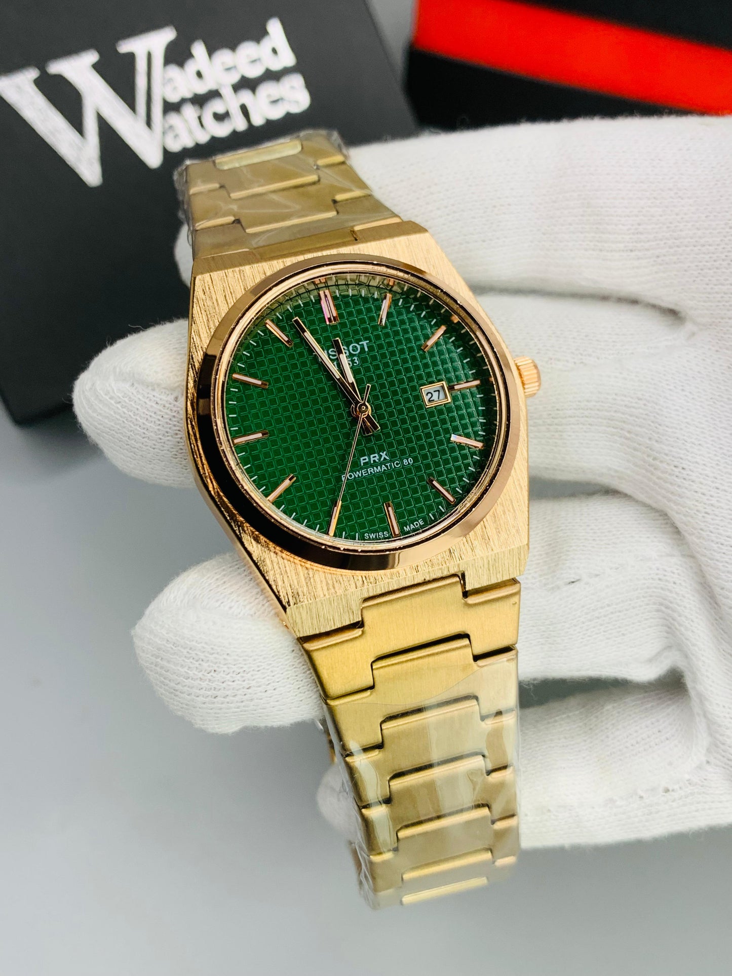 PRX MODEL | Date Adjustment (Rose Gold Green)