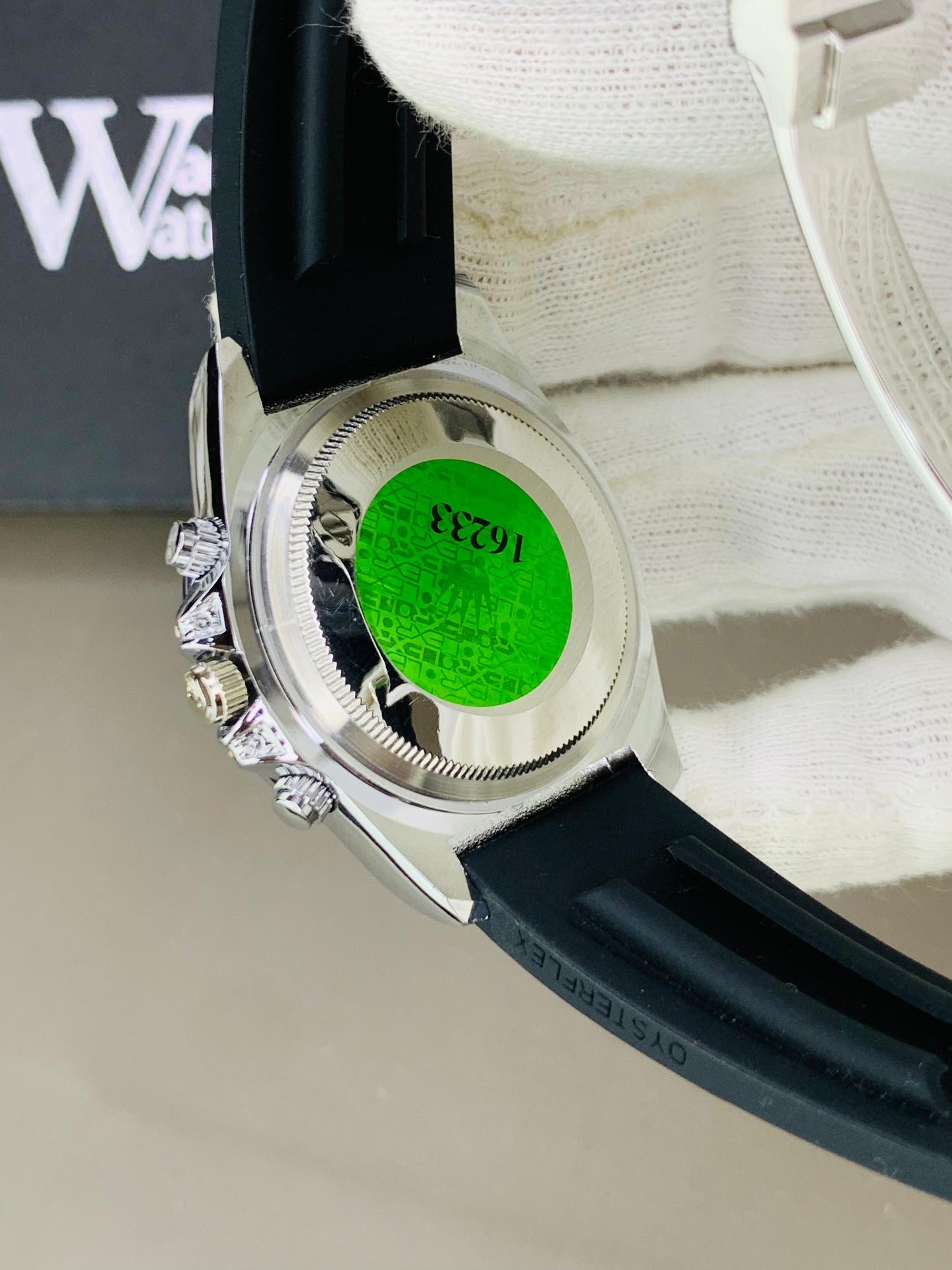 Rainbow Studded Dial | Date Adjustment (Silver)