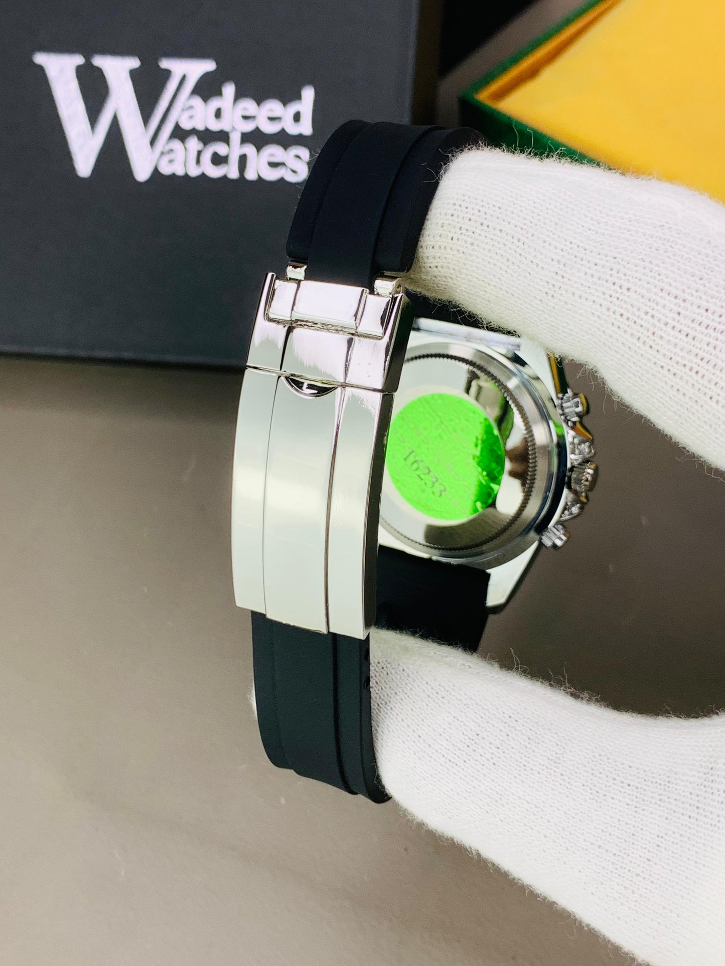 Rainbow Studded Dial | Date Adjustment (Silver)