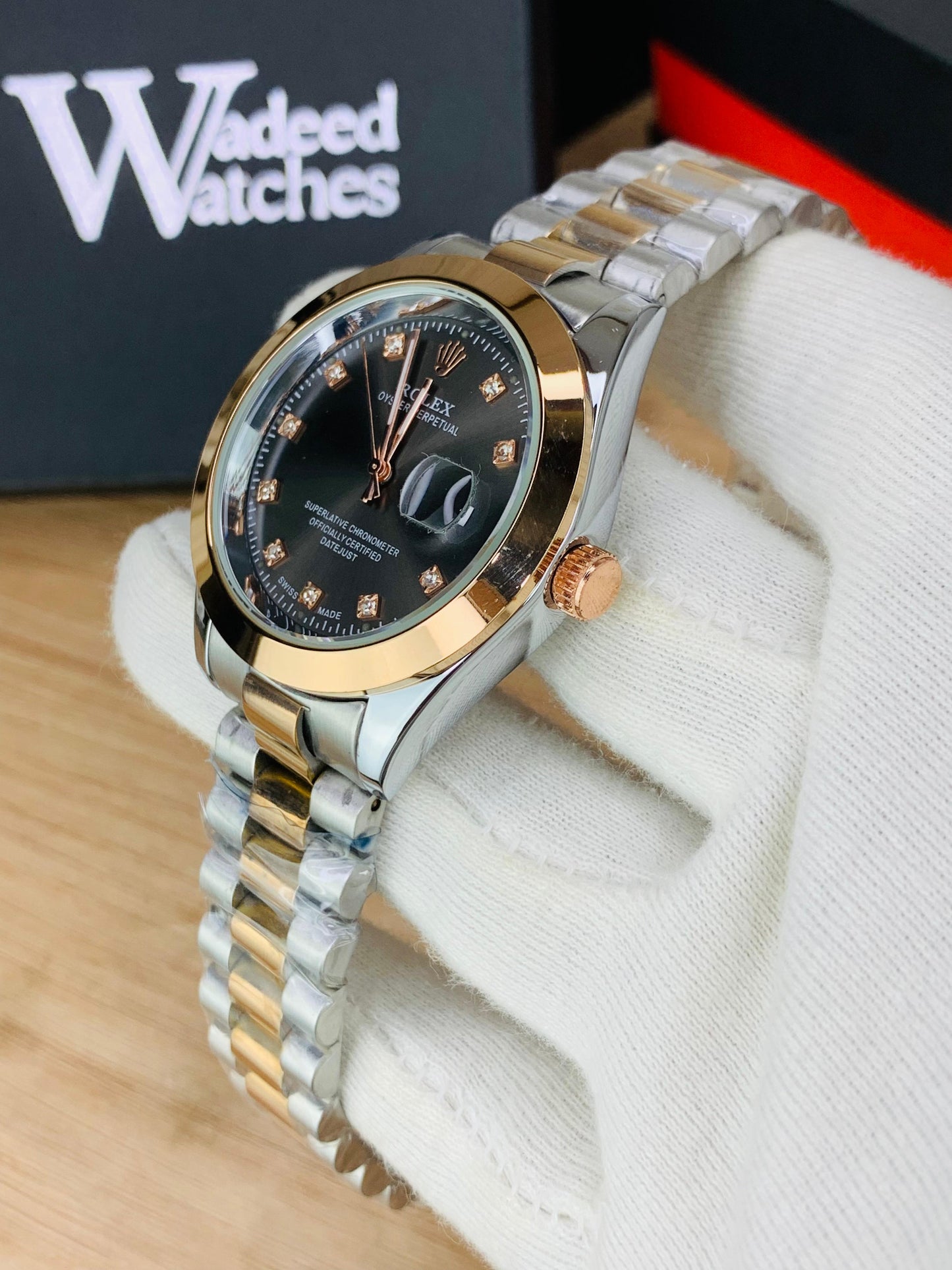 Most Demanding Black Quartz Dial