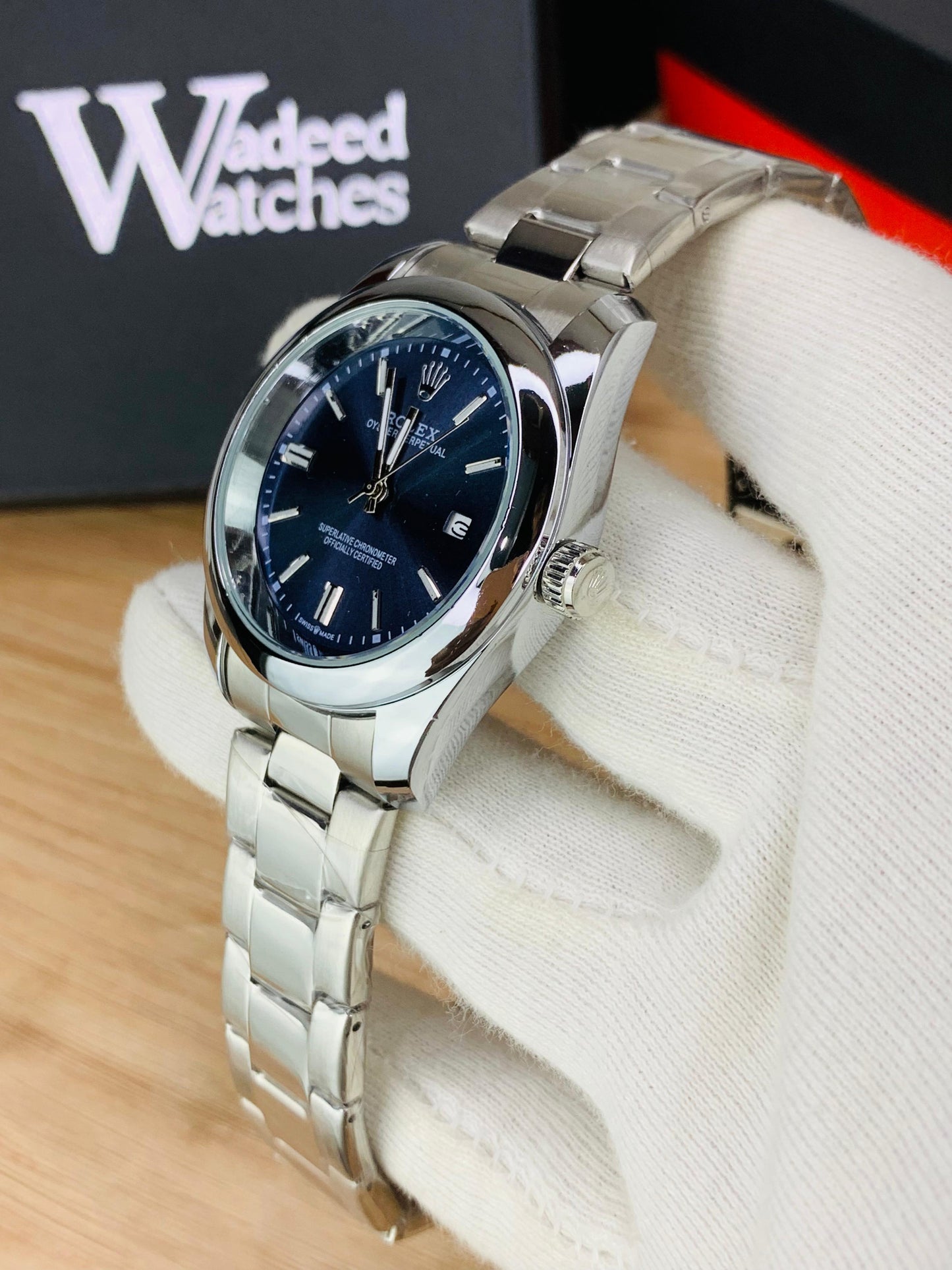 New Arrival Classy Blue Dial