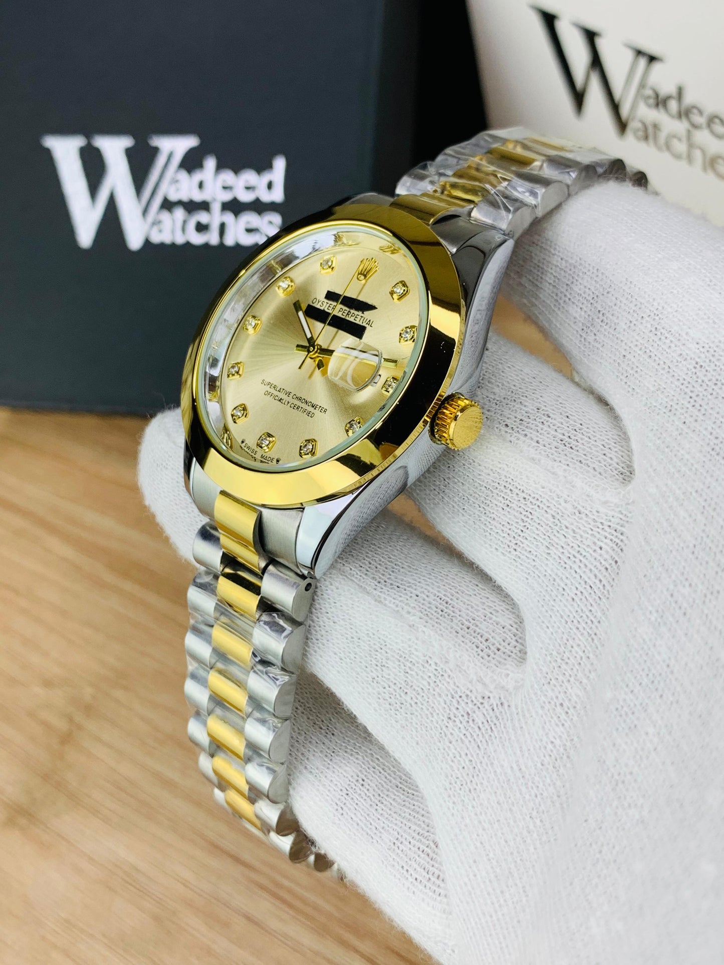 Regular Model Two Tone Gold