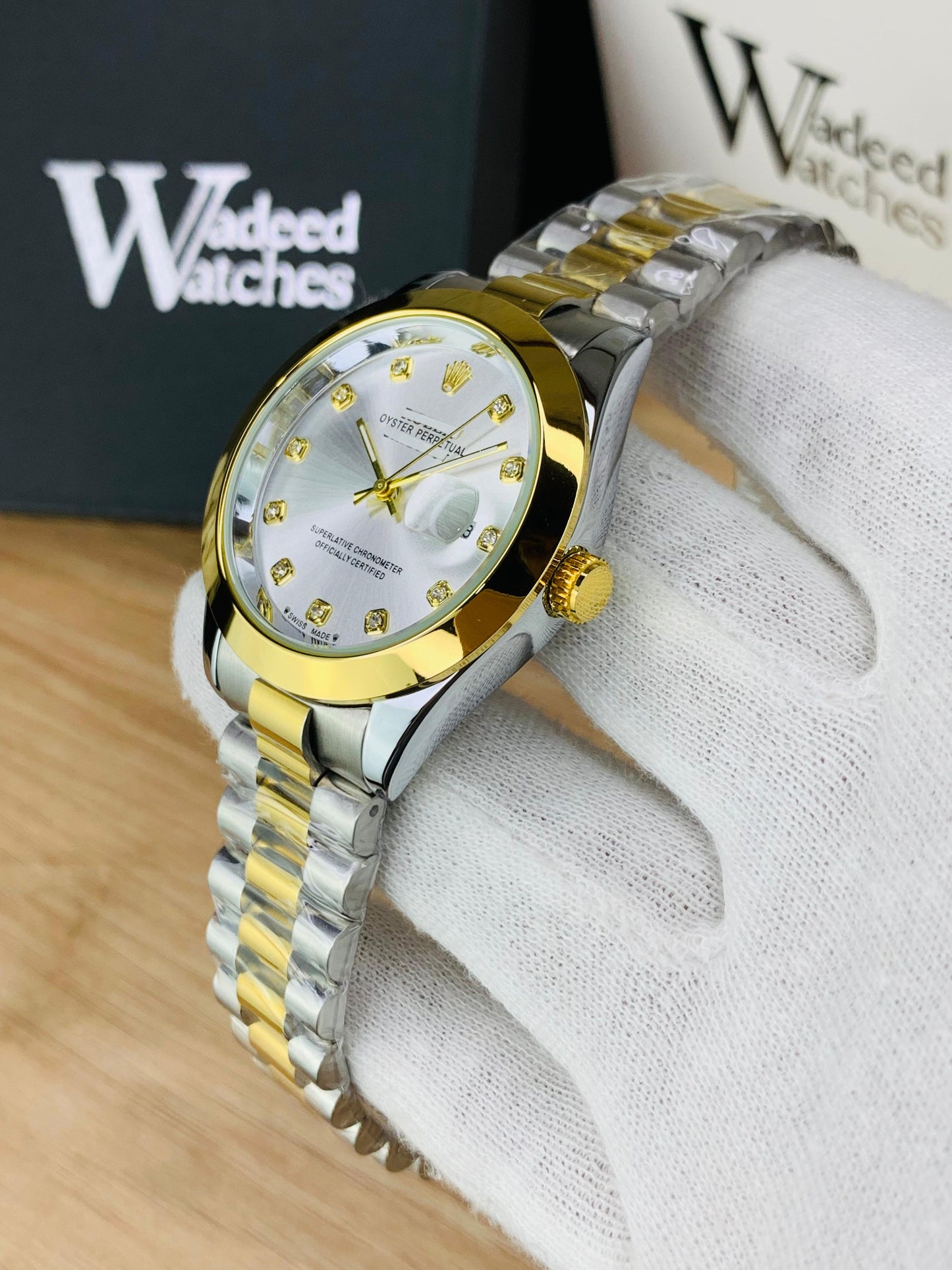 Regular Model Two Tone White