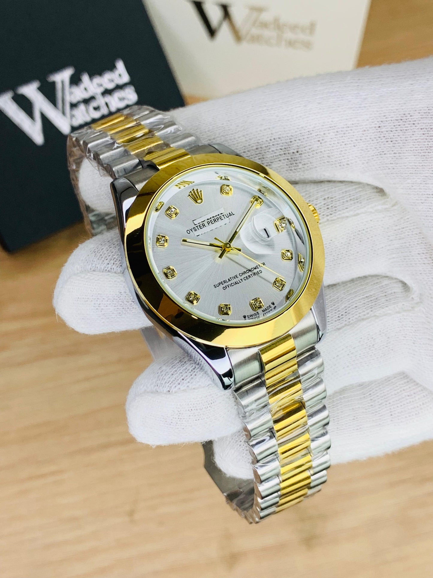 Regular Model Two Tone White