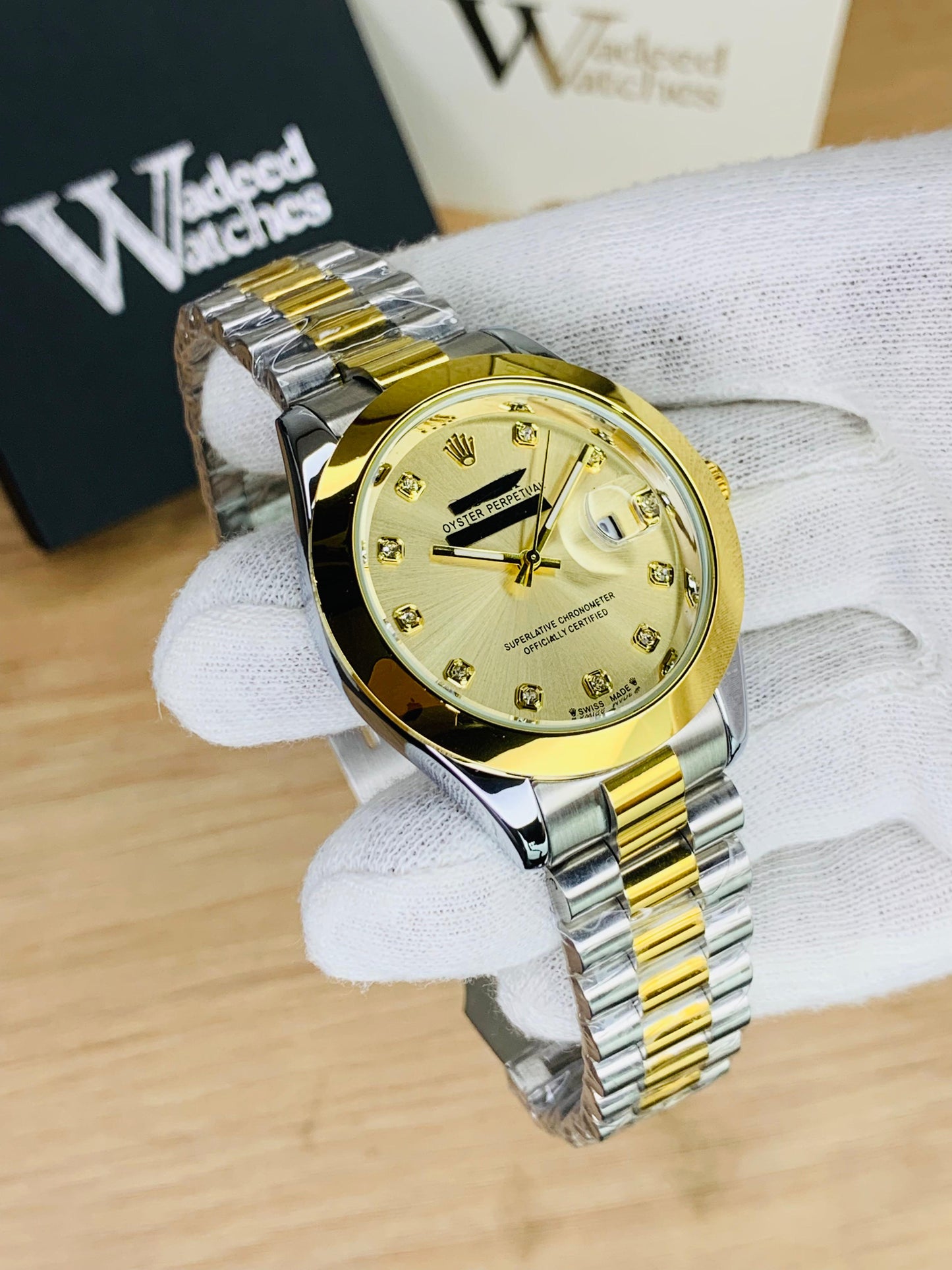 Regular Model Two Tone Gold