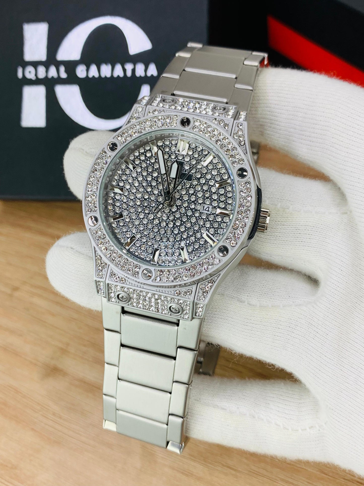 Iced Stone Embossed Dial