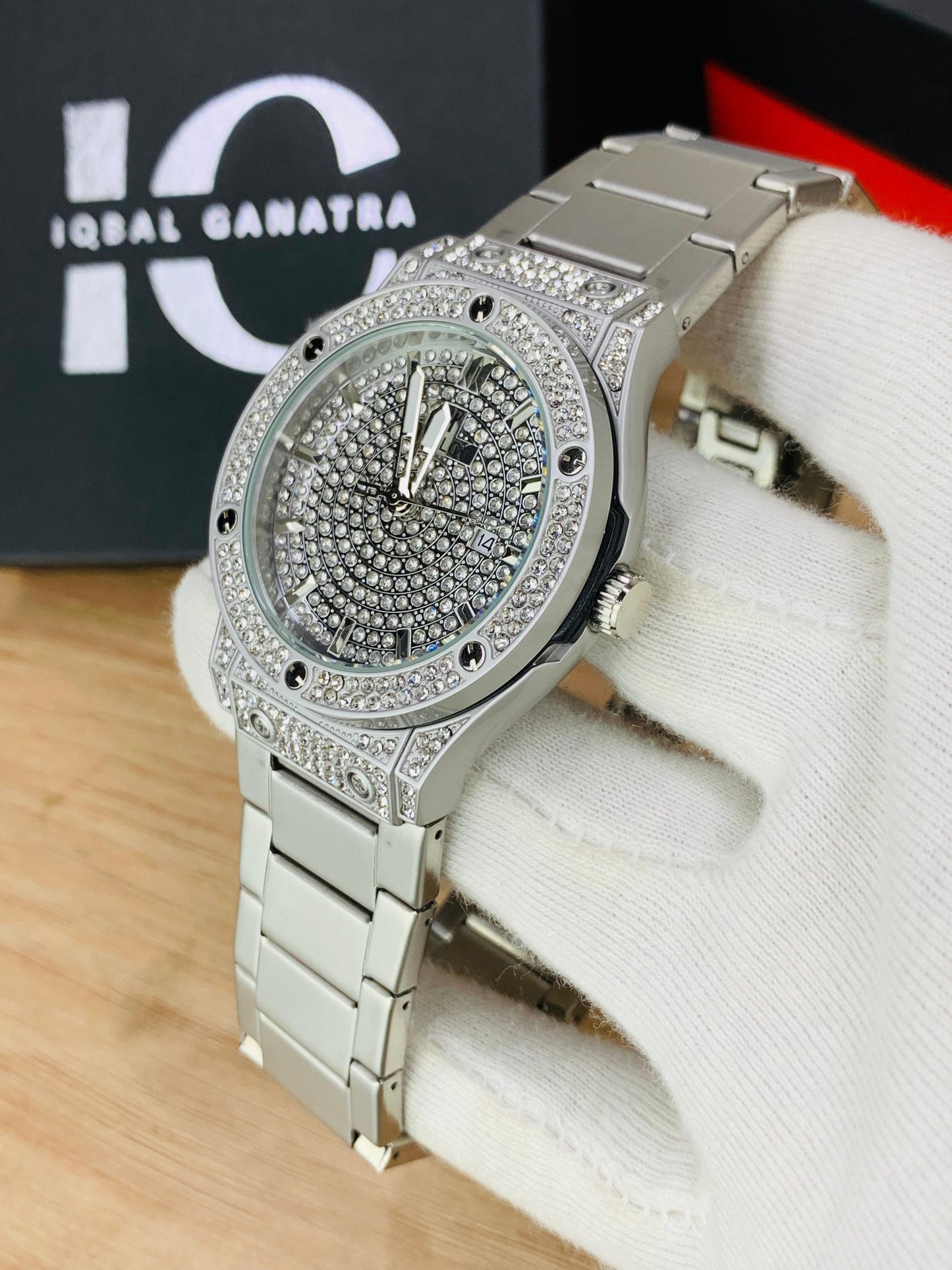 Iced Stone Embossed Dial