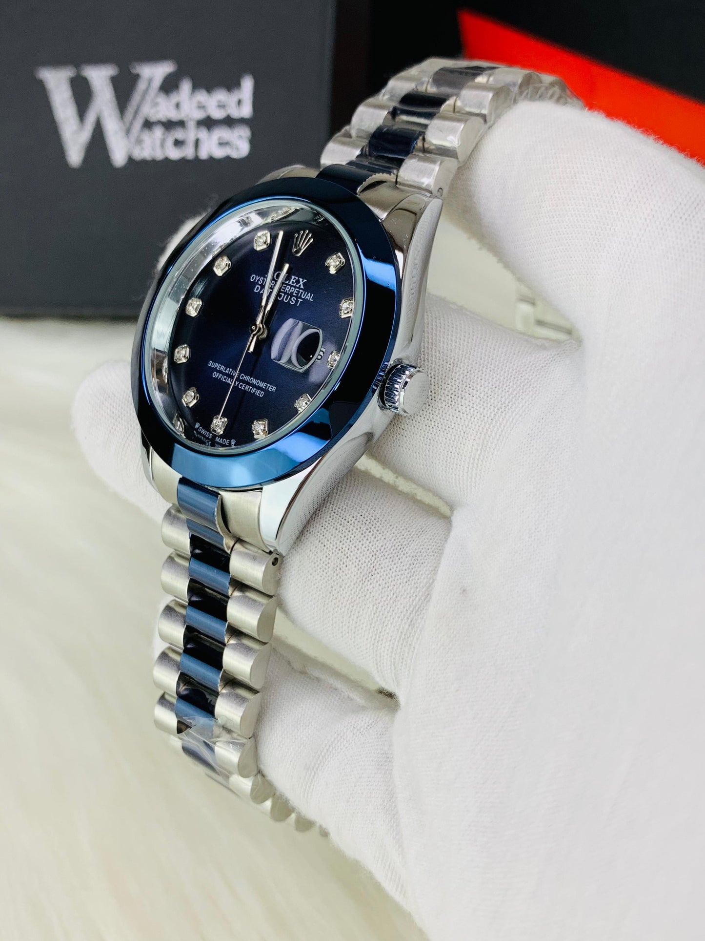 Regular Model Two Tone Blue