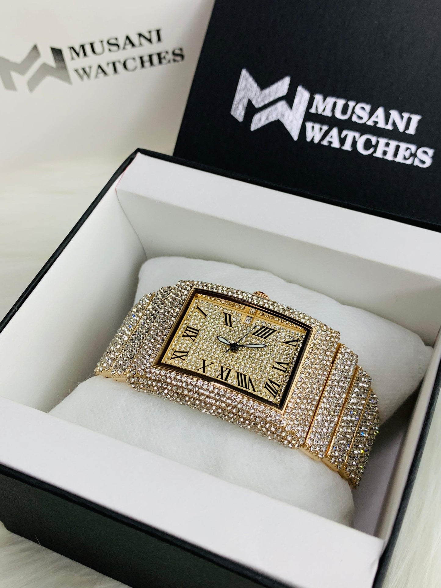 Jacob And Co Stone Watch With Date