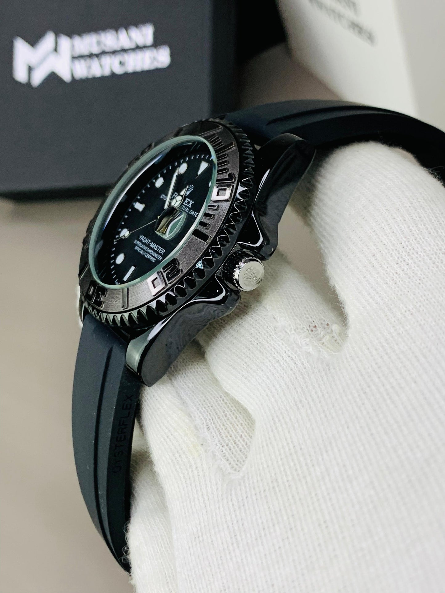 Full Black Signature Watch For Men