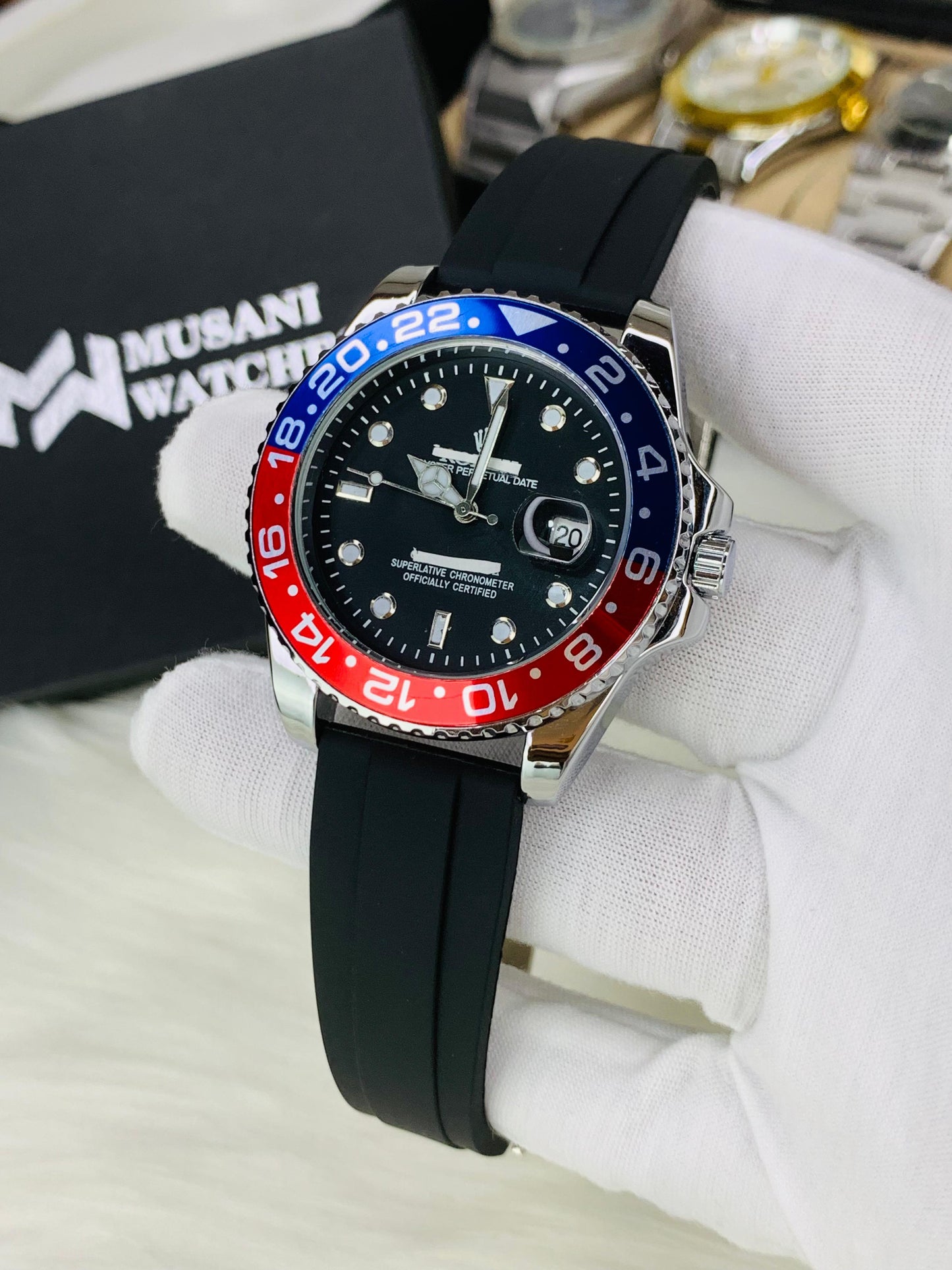 Pepsi Dial With Date Adjustment