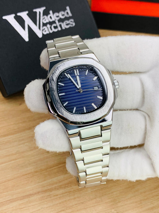 Nautilius Model | Date Working | Master Lock (Dark Blue)