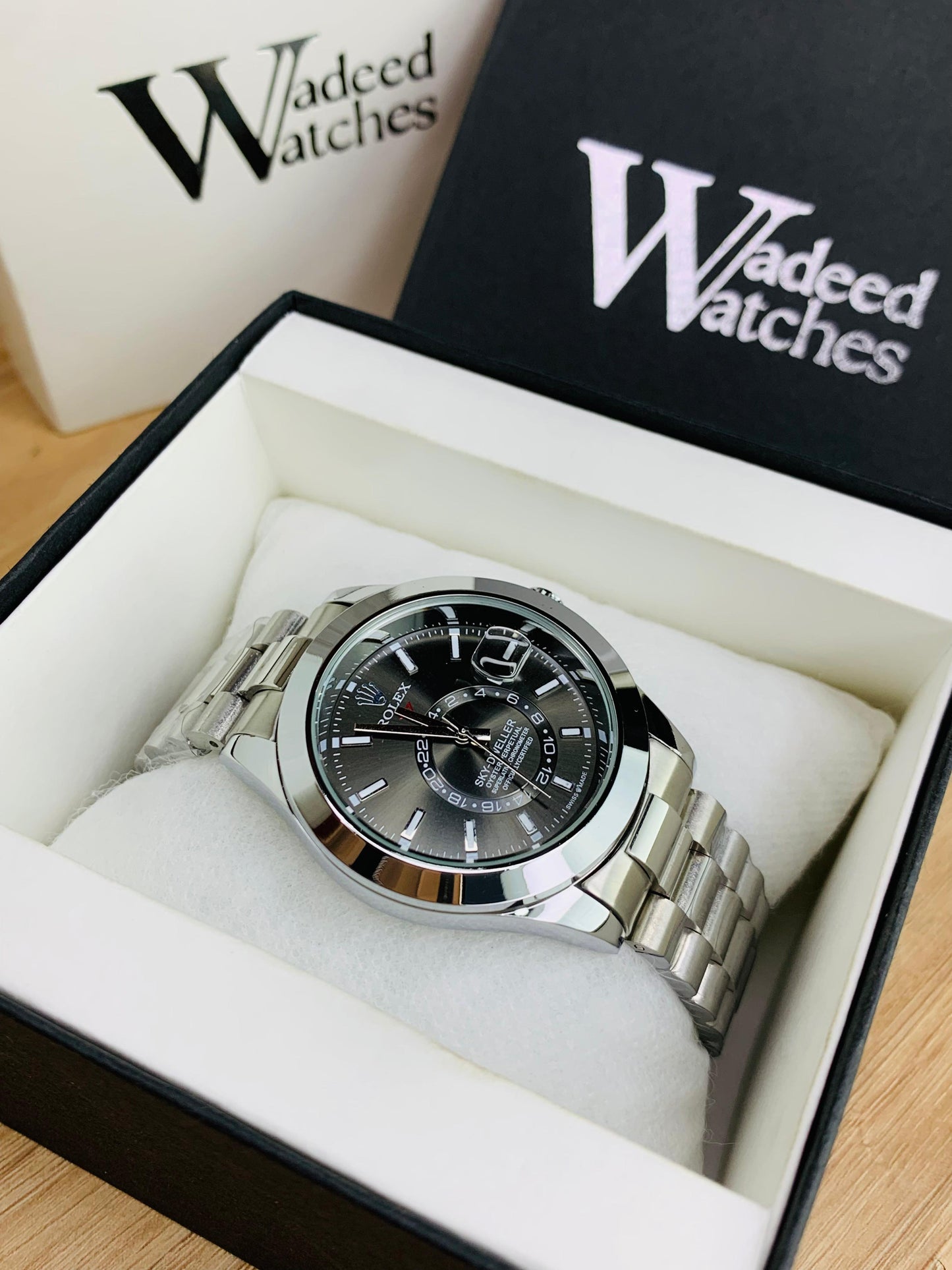 Latest Sky Model | Date Adjustment (Silver Black)