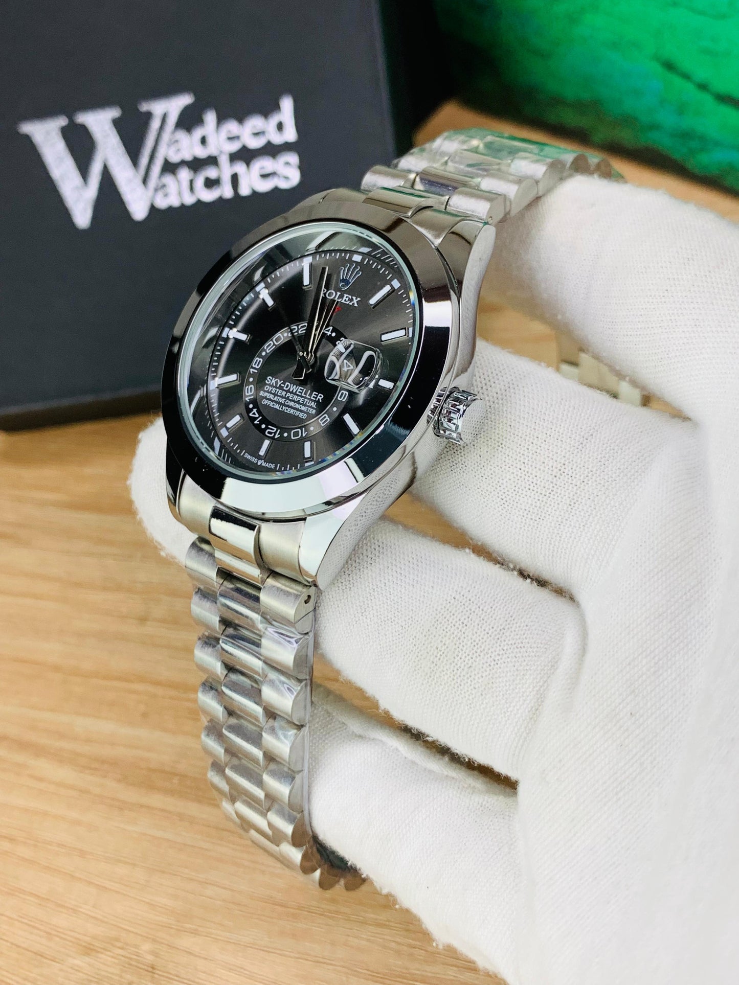 Latest Sky Model | Date Adjustment (Silver Black)