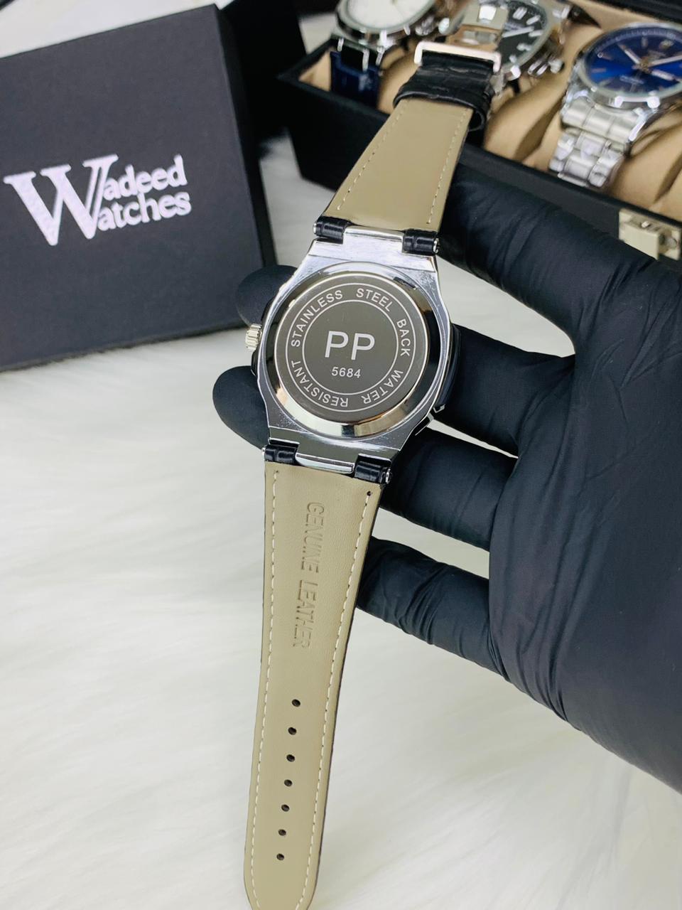 PP Leather Strap (Blue)