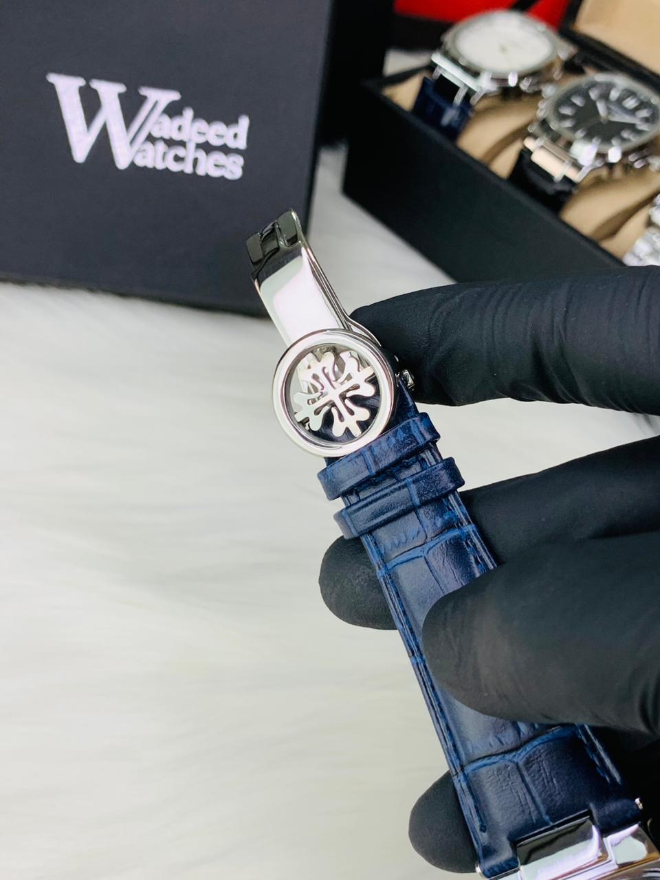 PP Leather Strap (Blue)