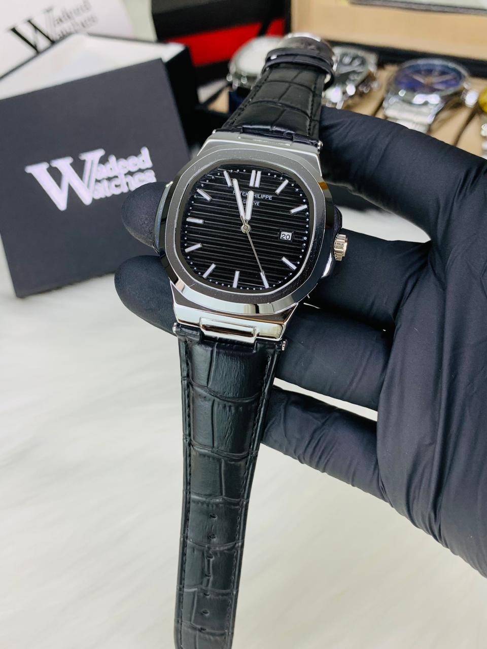 PP Leather Strap (Black)