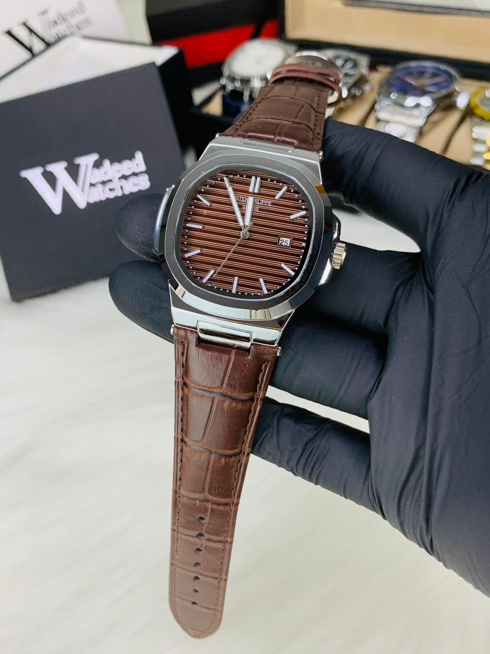PP Leather Strap (Brown)