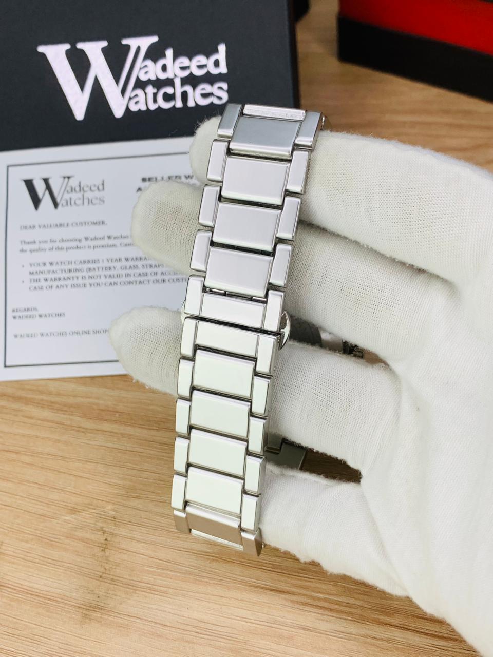 HB Luxury Chain | Date Working | Master Lock (Silver White)