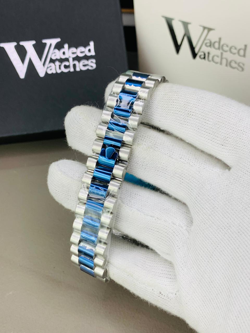 Milgauss Cut New Edition| Two Tone Blue