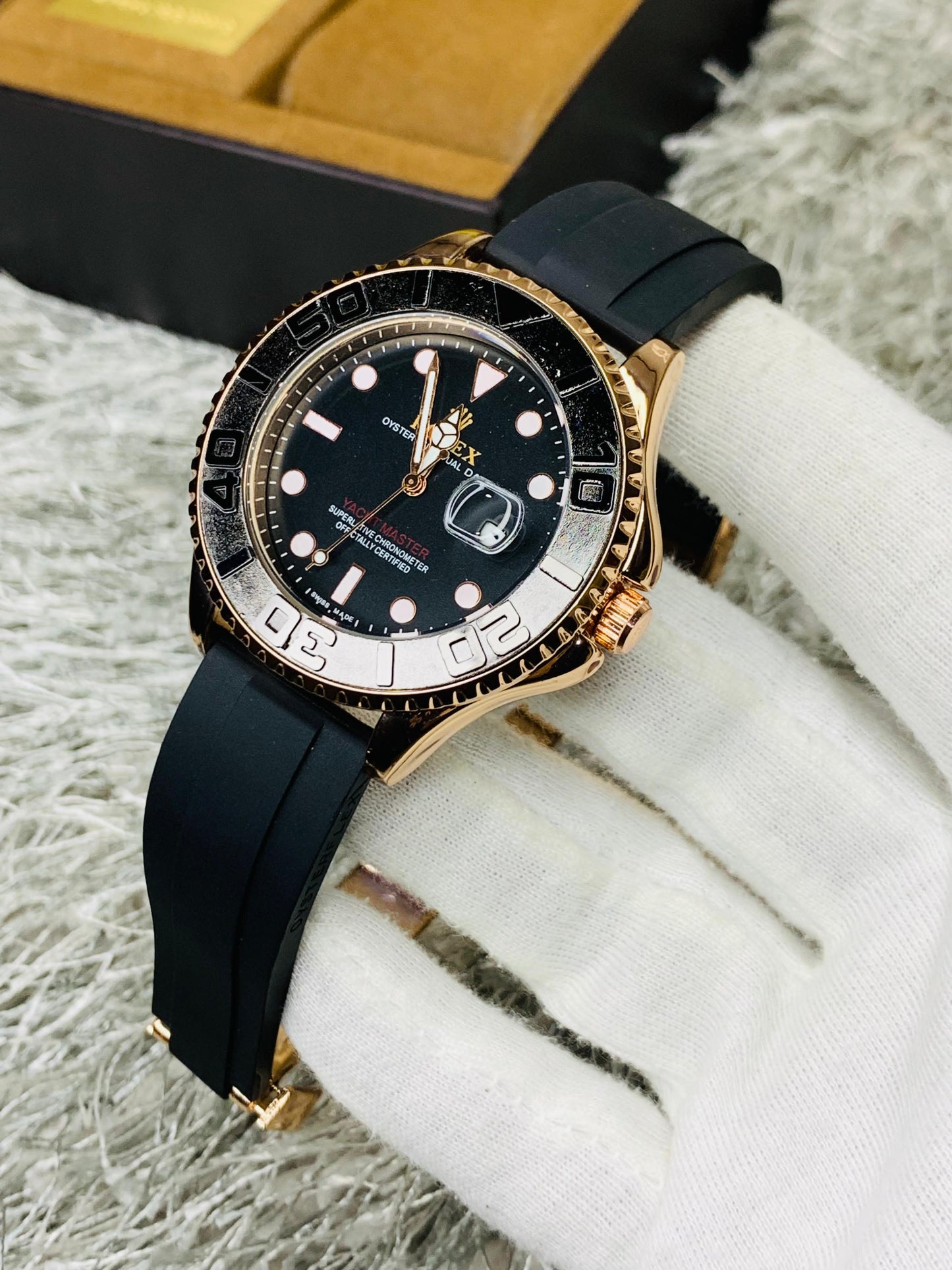 Autoquartz Movement | Date Adjustment | Rose Gold