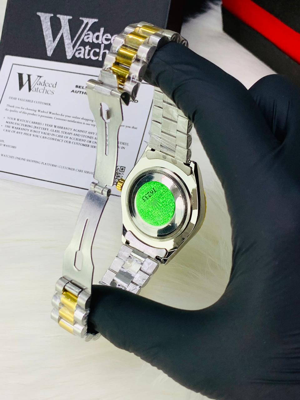 Stone Model | Texture Case (Two Tone Gold)