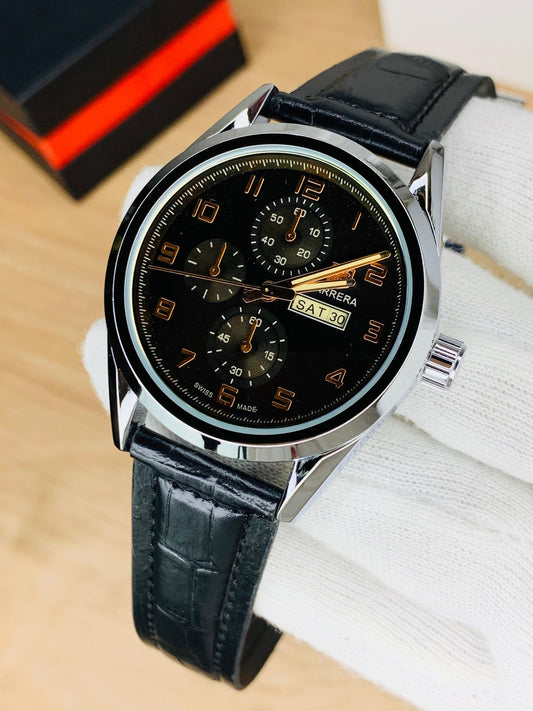 TG Carrera Model With Date (Black)