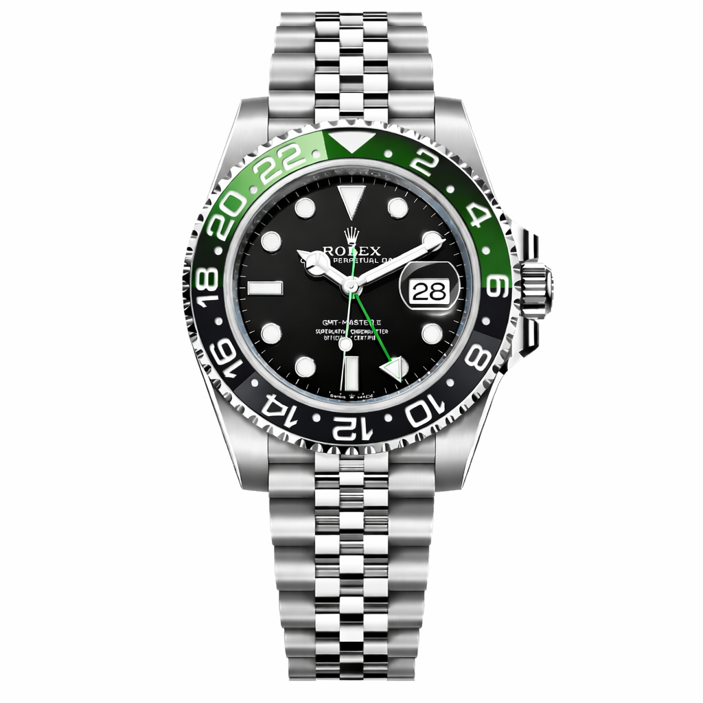 GMT Semi Auto Movement Jubilee Chain | Date Working (Sprite)