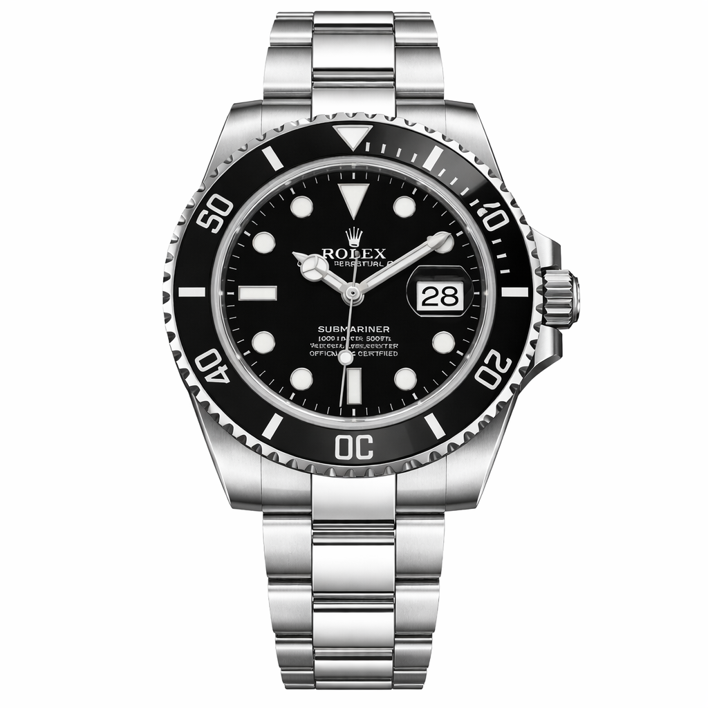 Submarine Model | Date Working | Master Lock (Silver Black)