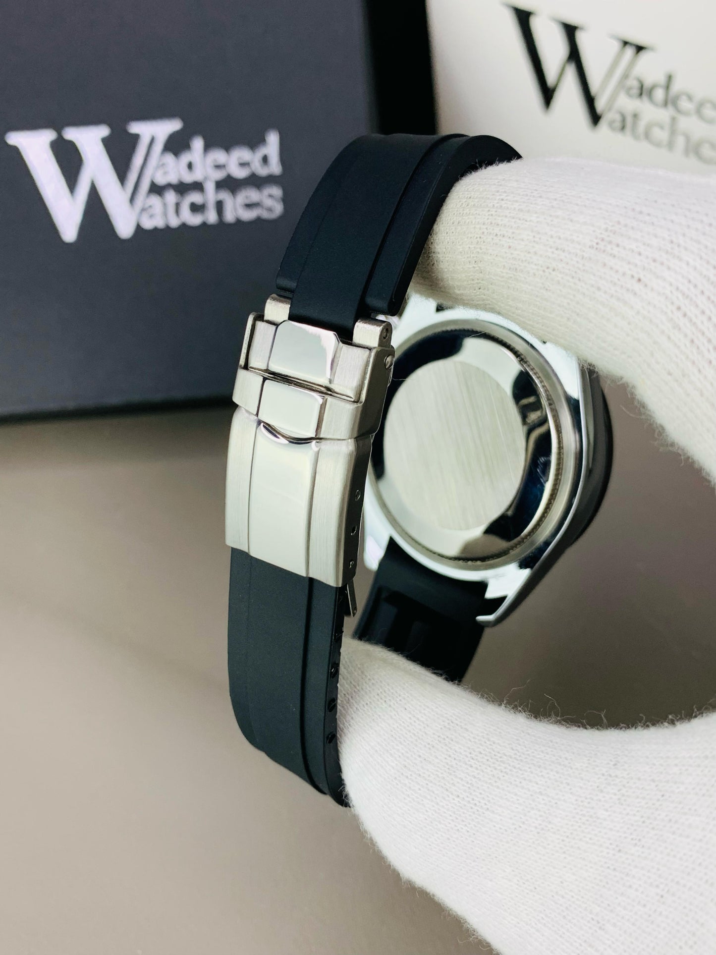 Daytona Strap Silver Black