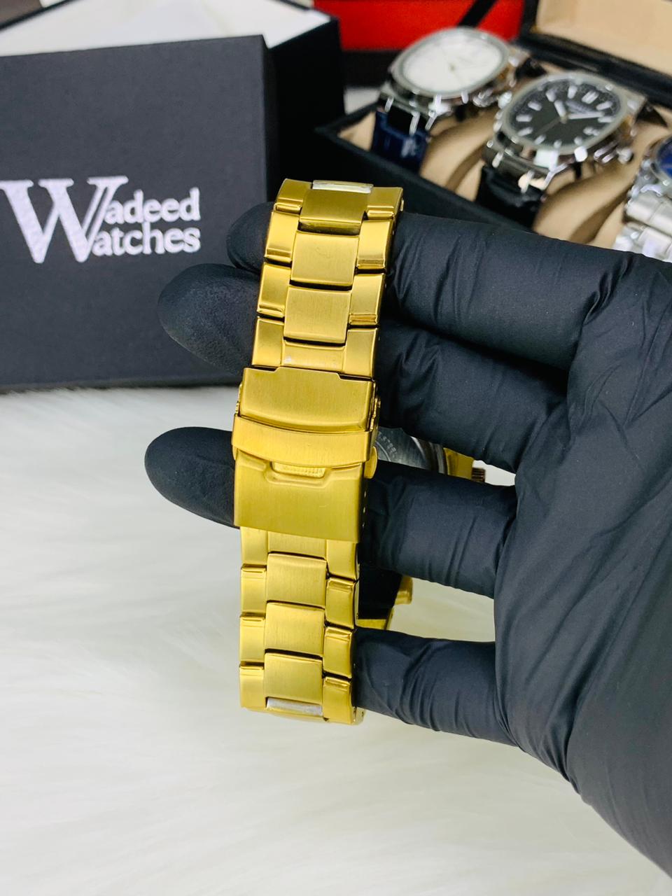 G Shock | Dual Time | Water Resistant (Gold)