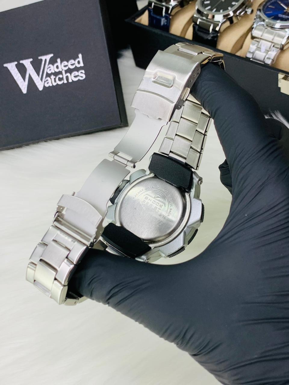 G Shock | Dual Time | Water Resistant (Silver)