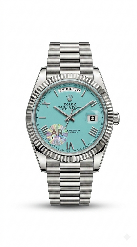 Presidential Day & Date Model (Silver Tiffany)