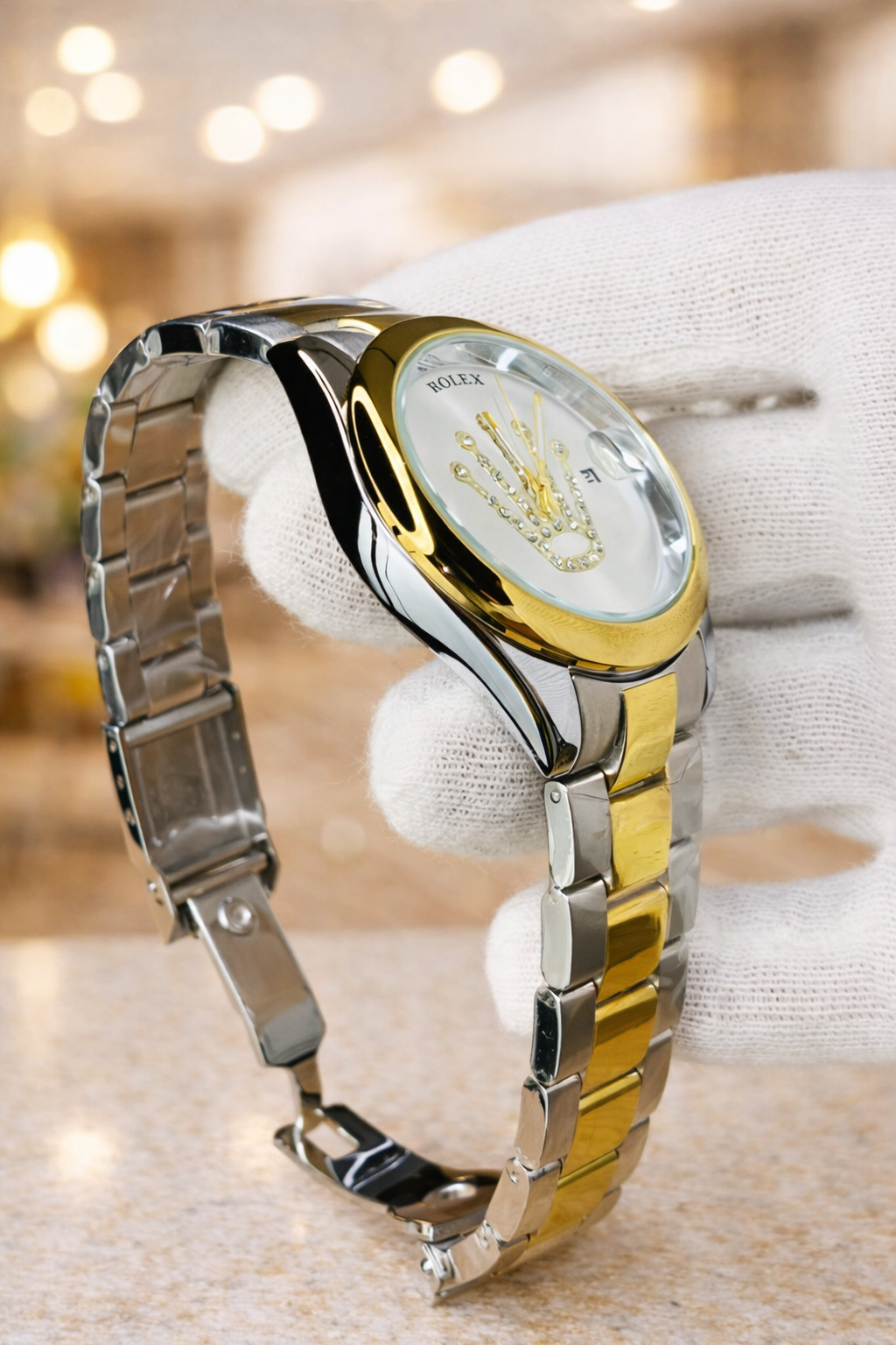 Premium Royal Model (Two Tone White)
