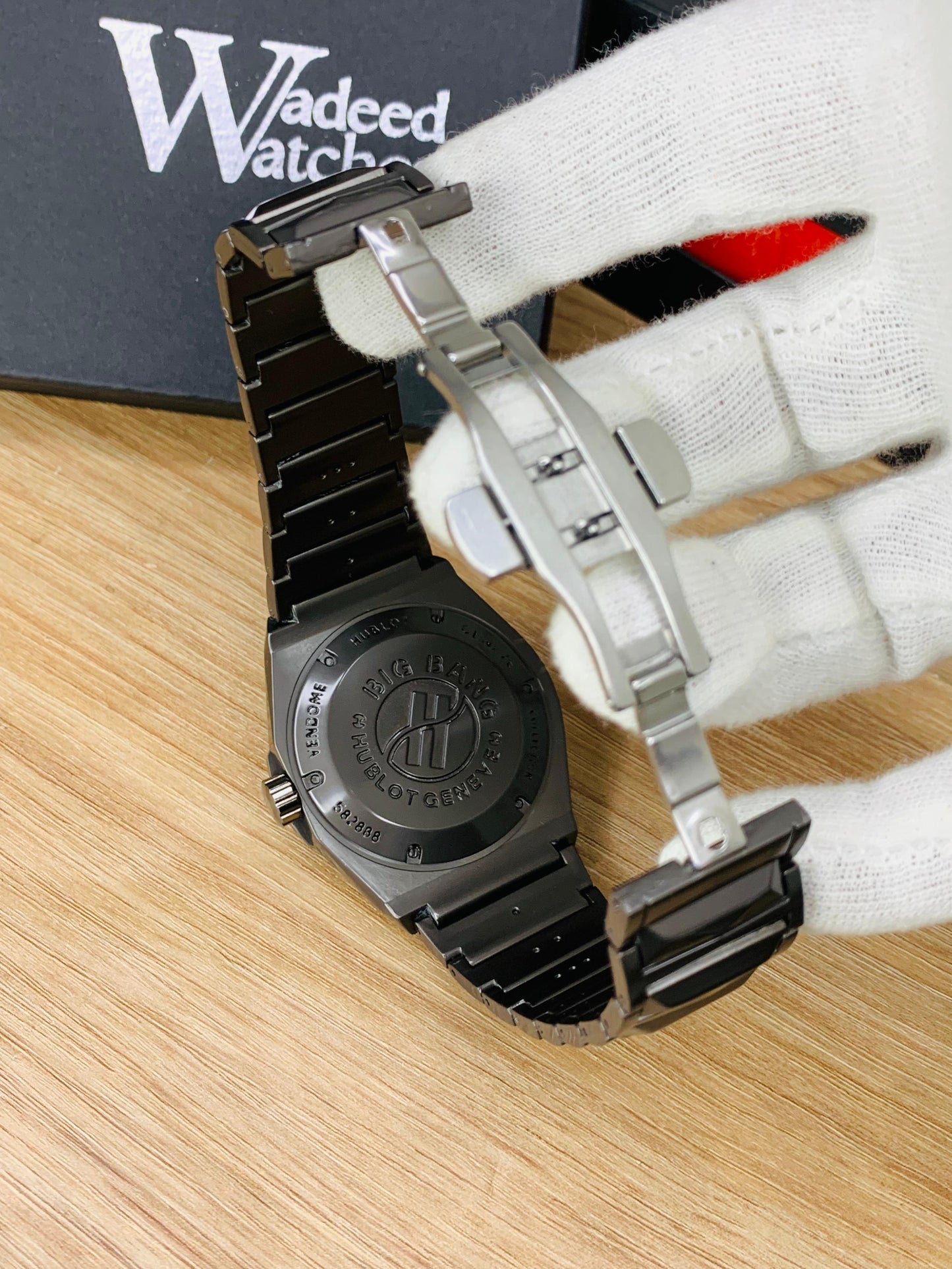 HB Skeleton Diamond Cut | Date Adjustment (Full Black)