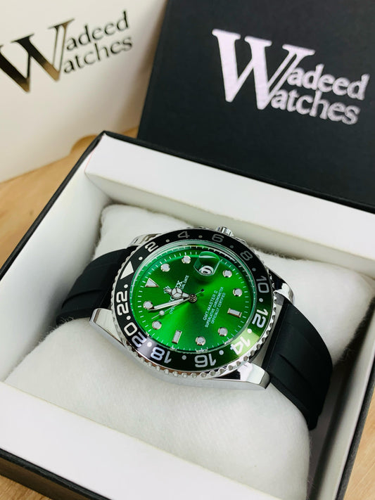 GMT Strap With Date (Black Hulk)