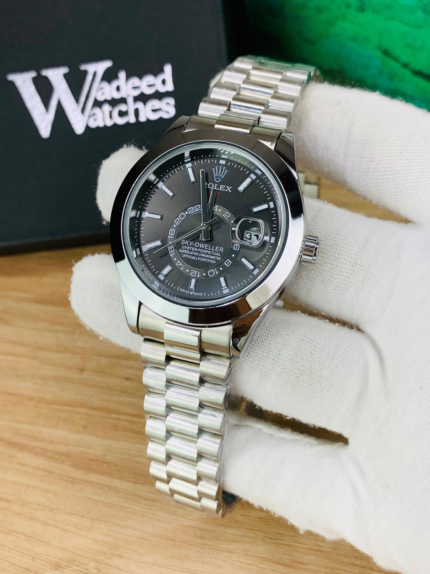 Latest Sky Model | Date Adjustment (Silver Black)