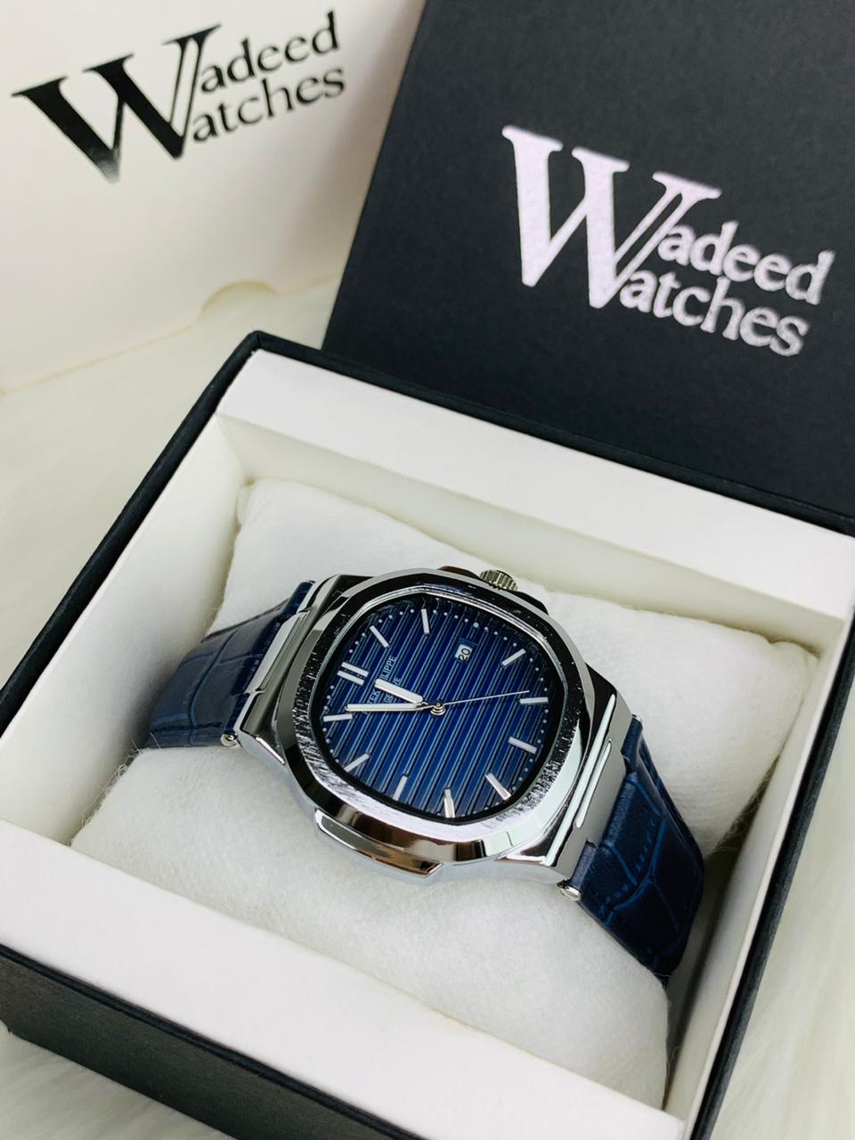 PP Leather Strap (Blue)