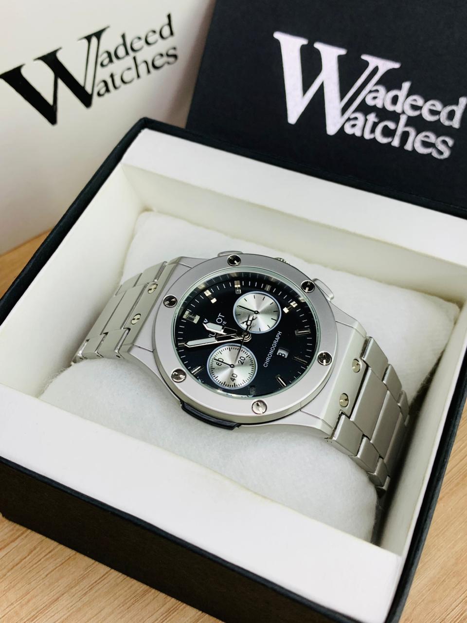 HB Luxury Chain | Date Working | Master Lock (Silver Black)