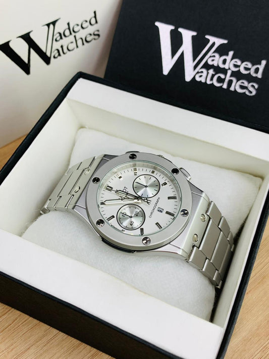 HB Luxury Chain | Date Working | Master Lock (Silver White)