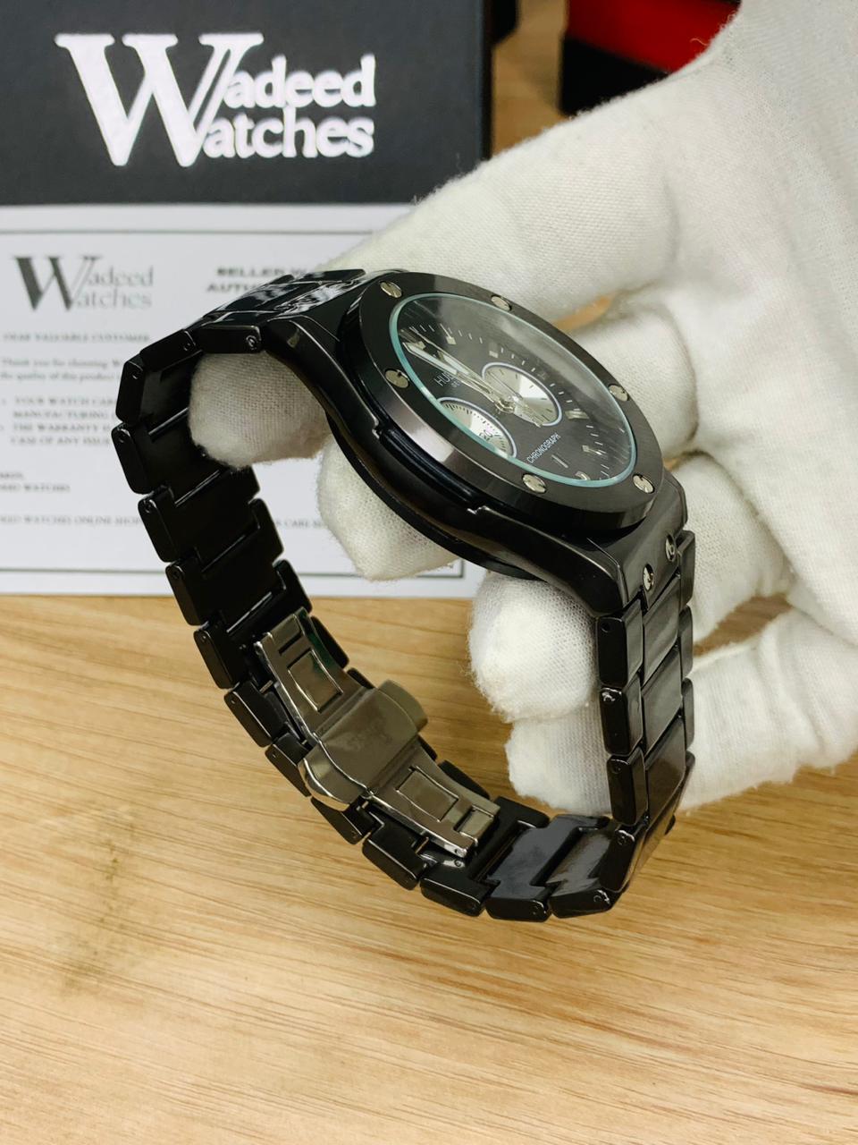 HB Luxury Chain | Date Working | Master Lock (Full Black)