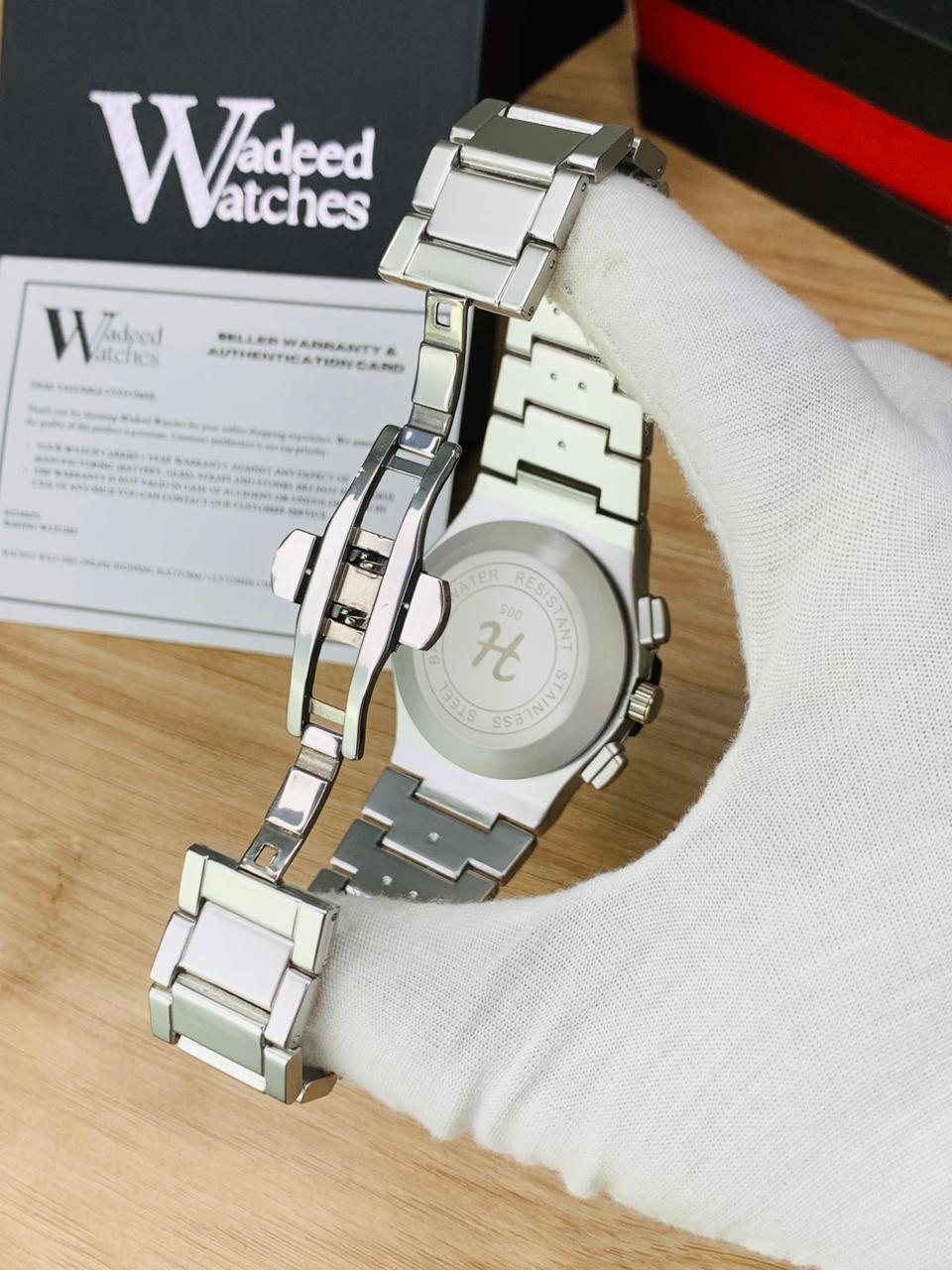 HB Luxury Chain | Date Working | Master Lock (Silver White)