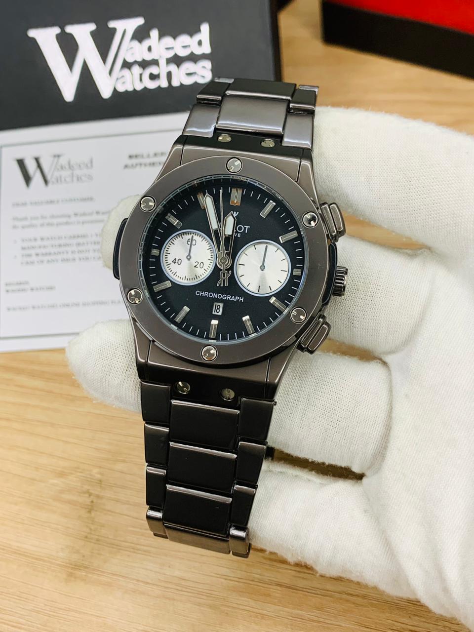 HB Luxury Chain | Date Working | Master Lock (Full Black)